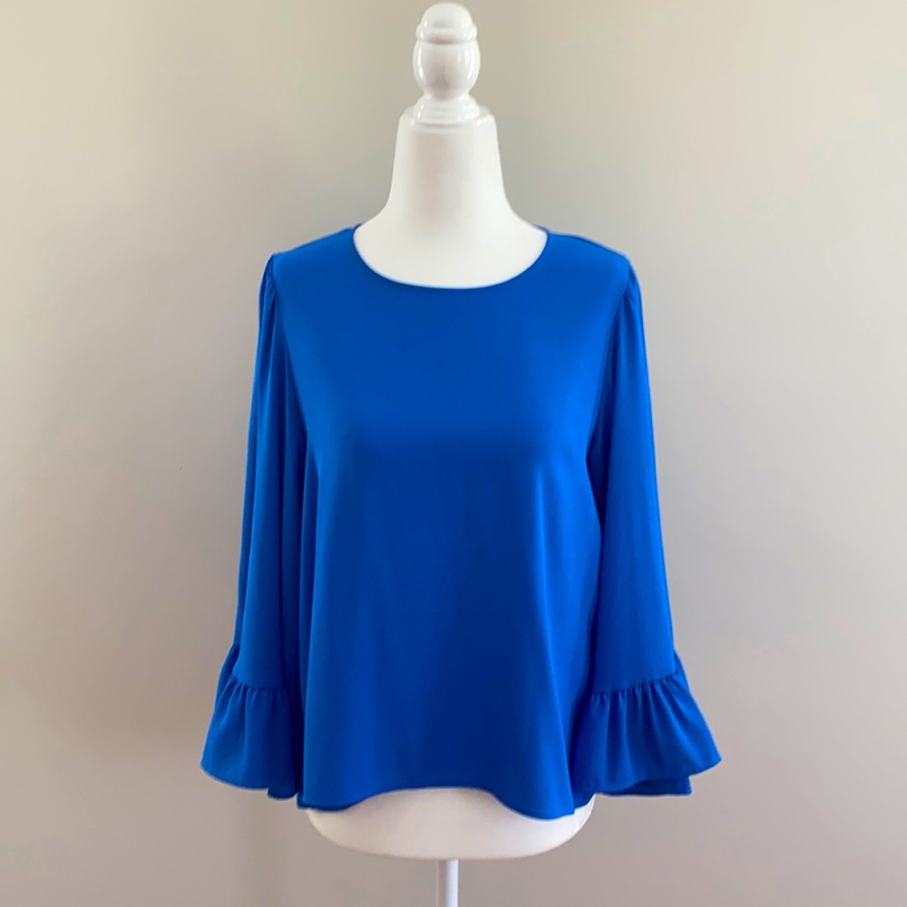 Zara Ruffle Sleeved Blouse